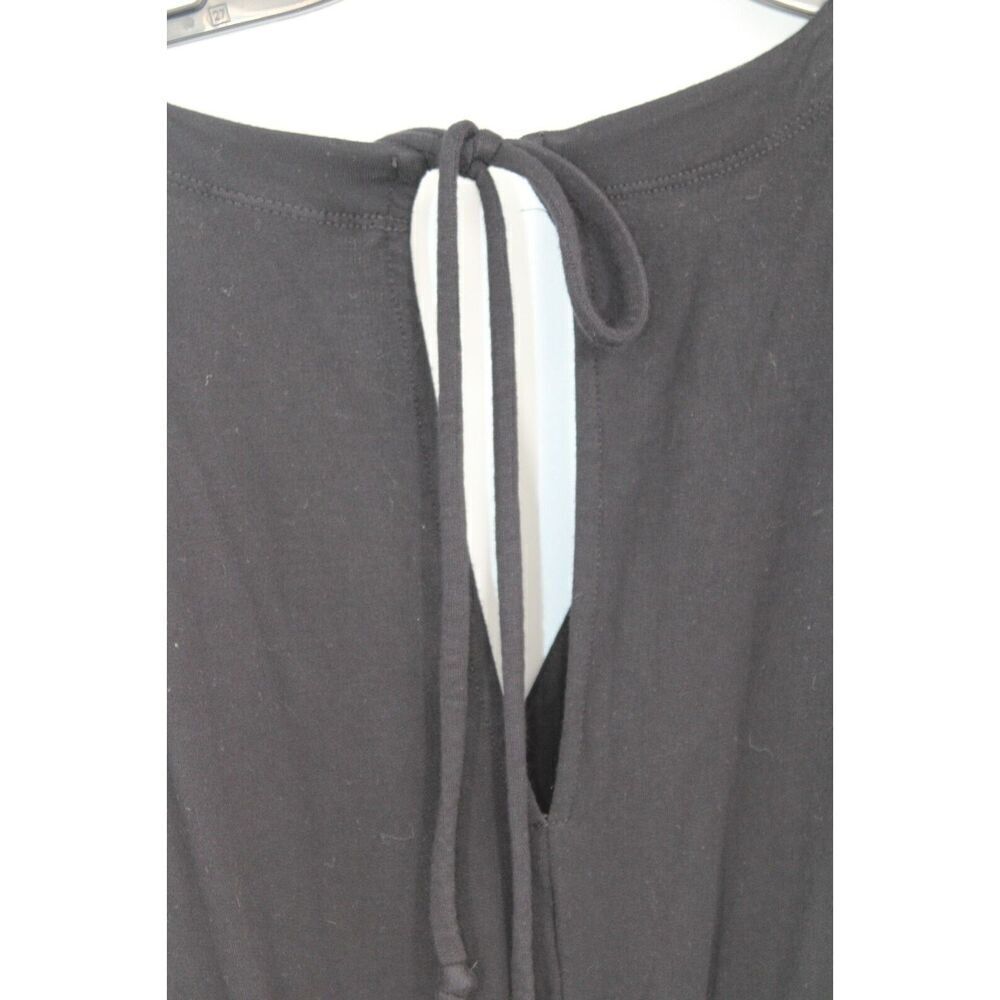 CAbi 5577 Downtown Sleeveless Wide Leg Jersey Jumpsuit Black Women's Size S EUC - Picture 9 of 12